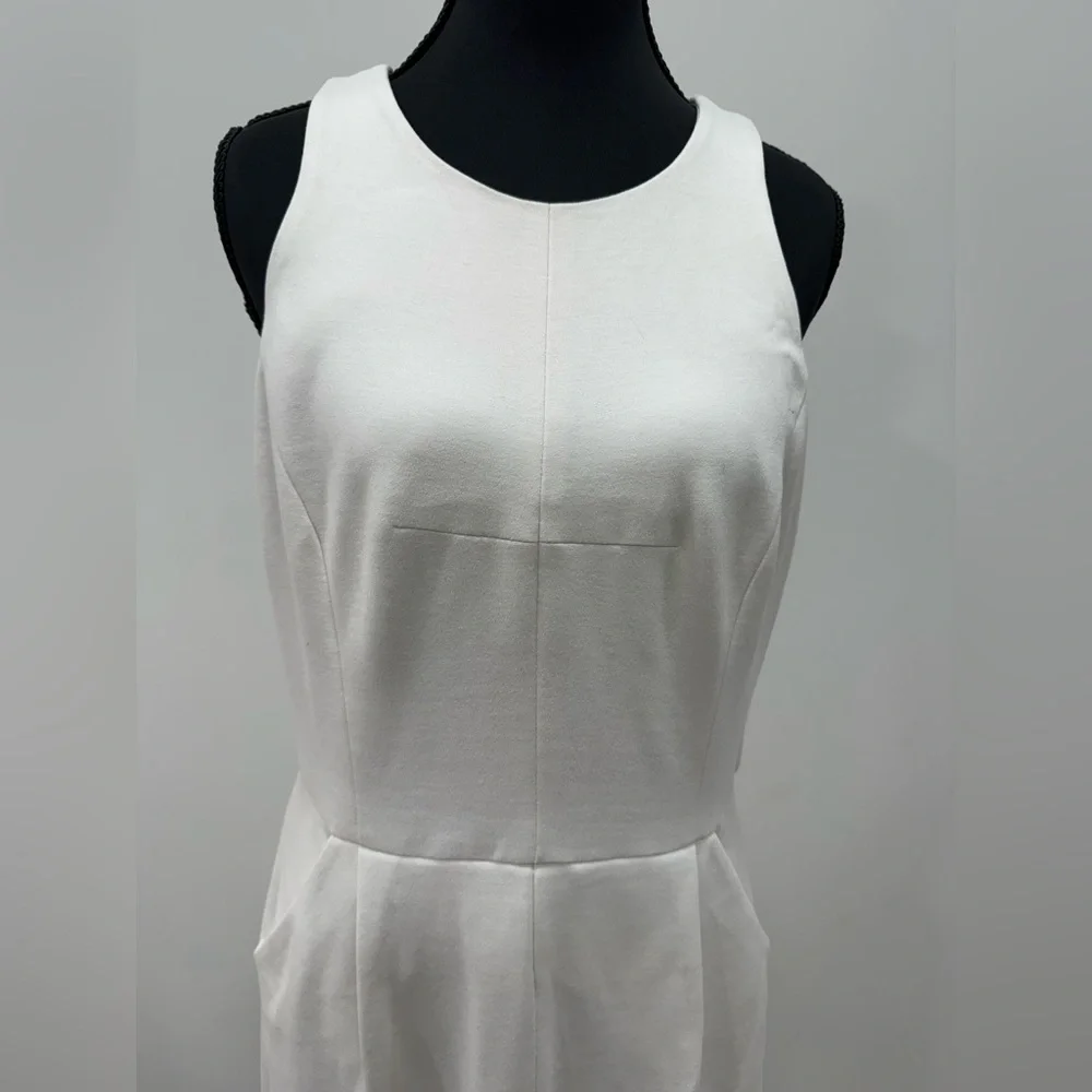 Milly Ivory and White Dress - Picture 2 of 6